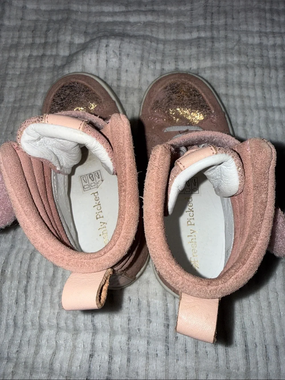 Freshly Picked Toddler High-Top Sneakers - Rose
